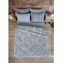 ETE HOMETEX ÇİFT KİŞİLİK WELSOFT UYKU SETİ SAFİR GRİ 8696474231986